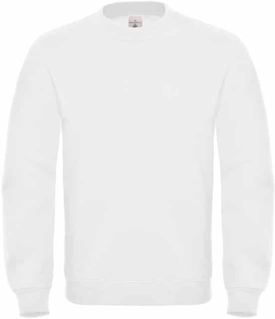B&C Herren Sweater White