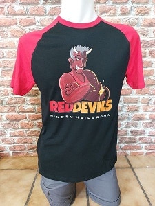 Red Devils T-Shirt Druck vorne 300px